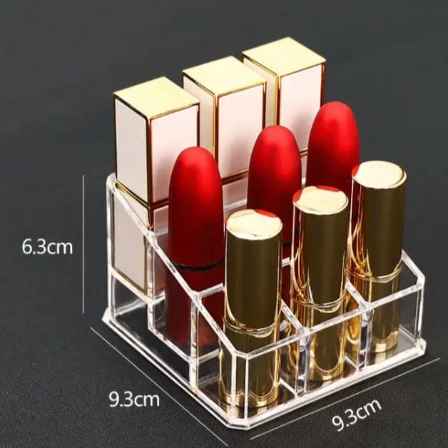 Lipstick Display Stand Holder, Acrylic Lipstick Storage Box, Acrylic Makeup Organizer, Desktop Lipstick Display Storage Box, Cosmetic Nail Polish Storage Rack, Desktop Dressing Table for Lip Glaze Brushes Bottles Lipstick Display Stand Holder, Acrylic Lipstick Storage Box, Acrylic Makeup Organizer, Desktop Lipstick Display Storage Box, Cosmetic Nail Polish Storage Rack, Desktop Dressing Table for Lip Glaze Brushes Bottles